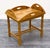 A delightful vintage butlers tray table in solid oak. This particular piece is a Scandinavian take on the butlers table....