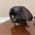 vintage pair of heavy cast bronze ram sculptures, could be mounted onto the wall, used as sculptures, bookend ect. good...