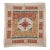 Tashkent Suzani Wall Hanging Decor 3'7'' X 3'11'' For Sale