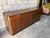 Monumental European Art Deco Walnut Credenza / Sideboard – Streamline Moderne Cabinet For Sale - Image 17 of 17