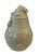 Exquisite vintage celadon-style stoneware vessel featuring a sculptural owl-head lid with piercing eyes and detailed beak....