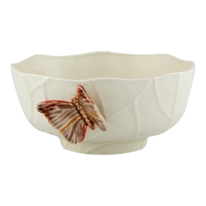 Bordallo Pinheiro Cloudy Butterflies by Claudia Schiffer Salad Bowl, 100 oz