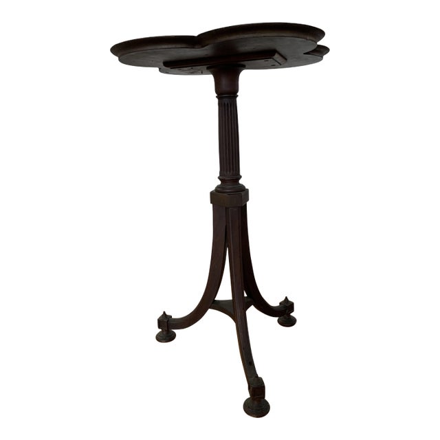 Mid Century Gueridon Butterfly Table With Fire Veneer For Sale