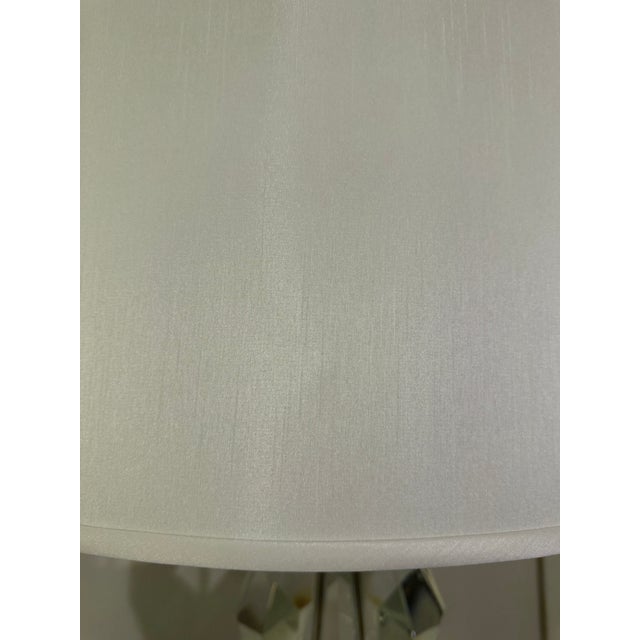 Global Views Triple Facet Block Crystal Table Lamp For Sale - Image 10 of 12