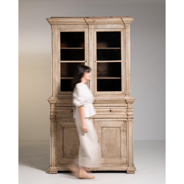 French French Oak Vitrine, Antique, France, Circa 1880 For Sale - Image 3 of 16