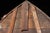 Oversize Antique Industrial Electric Service Hand-Painted Wooden Sign For Sale - Image 12 of 15