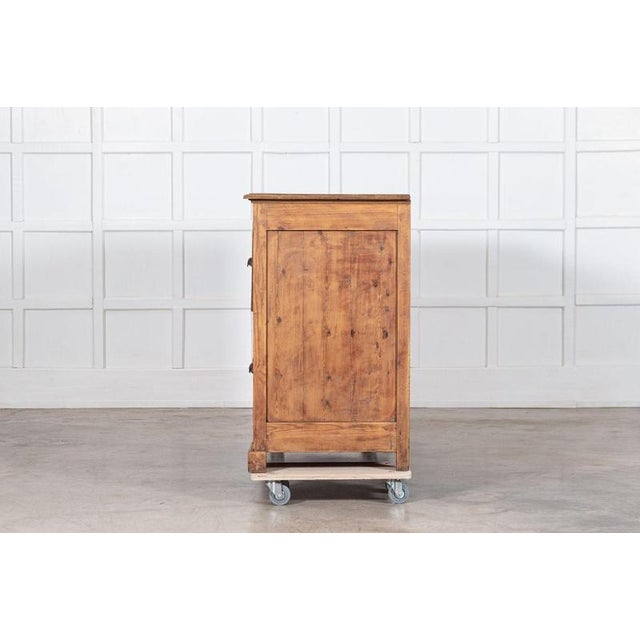 Wood English Pine Haberdashery Chest of Drawers, 1890 For Sale - Image 7 of 11