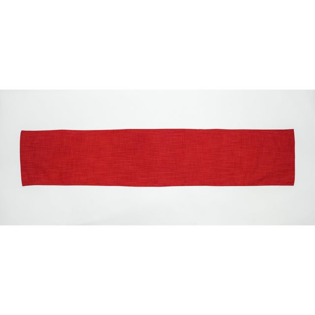 Japanese Ceremonial Silk Table Runner by Renaras For Sale - Image 9 of 9