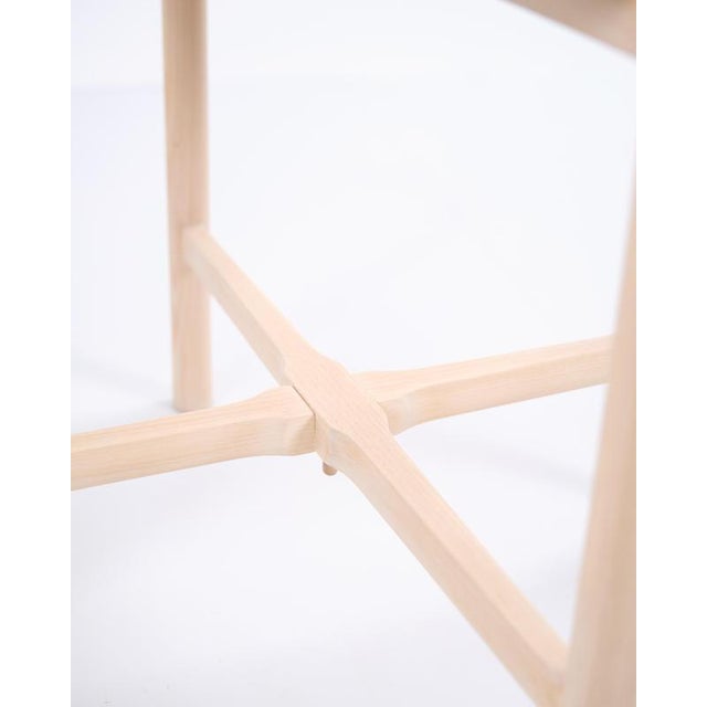 Model PP35/62 Side Table in White Soap-Treated Oak by Hans J. Wegner for PP Møbler For Sale - Image 5 of 11