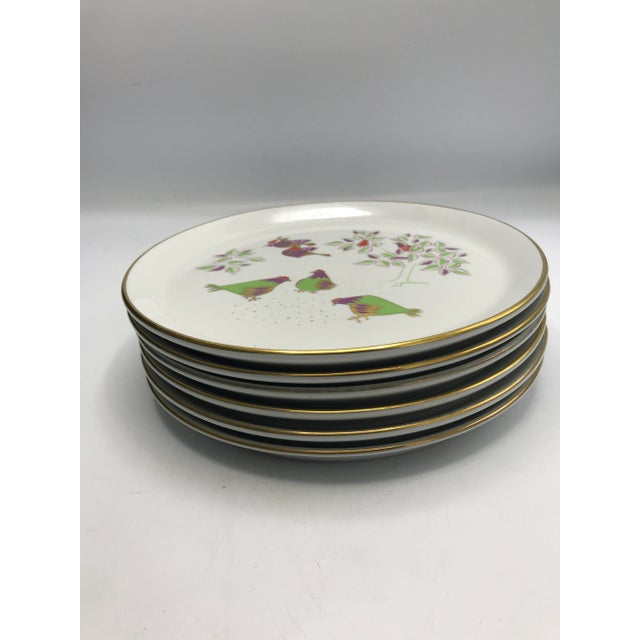 Mid-Century Modern Christmas Plates - Set of 6 For Sale In New York - Image 6 of 11