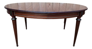Louis XVI Style Oval Dining Table, 1980s