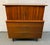 A timeless example of American mid-century modern design, this Young Manufacturing walnut highboy dresser combines...