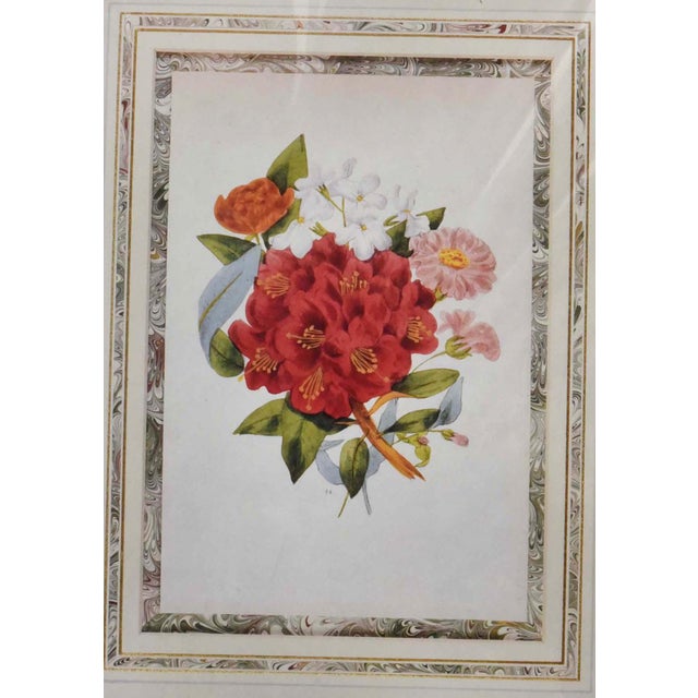 Art Deco Mrs. Jane Webb-Loudon Floral Bouquet Lithoprint Reproduction For Sale - Image 3 of 3