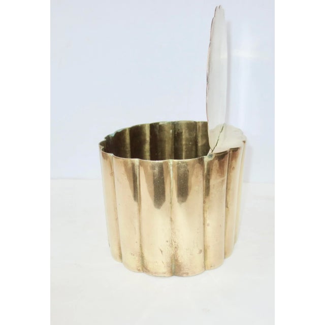 Brass Mid-Century Table Box For Sale - Image 4 of 8