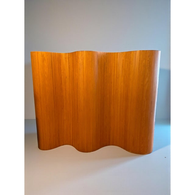 Large Roll-Up Beech Slat Screen from Baumann, 1930s For Sale - Image 6 of 13