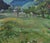 1980s Mountain Landscape Antique Oil Painting Original Soviet Art Ukrainian Artist Kozik v.g. 43-50 1980s For Sale - Image 5 of 6