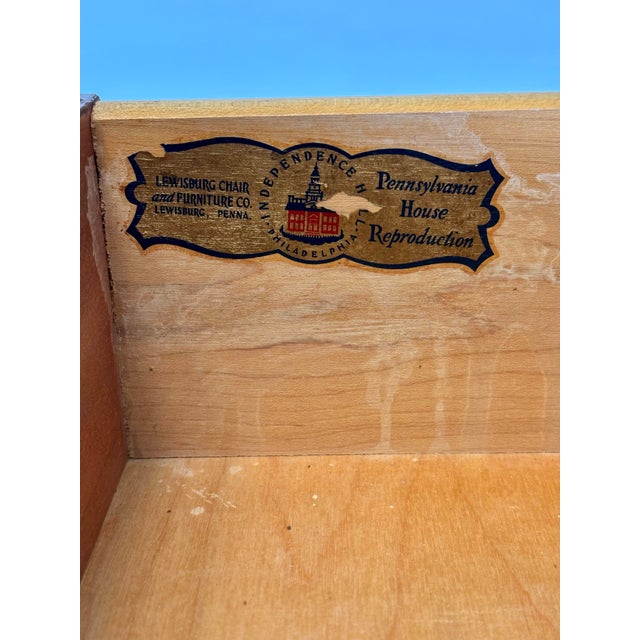 1930s Pennsylvania House Cherry Wood 6 Drawer Chest For Sale In Phoenix - Image 6 of 7