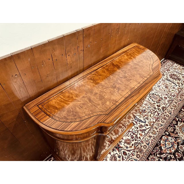 Antique Italian Burl Sideboard For Sale - Image 13 of 16