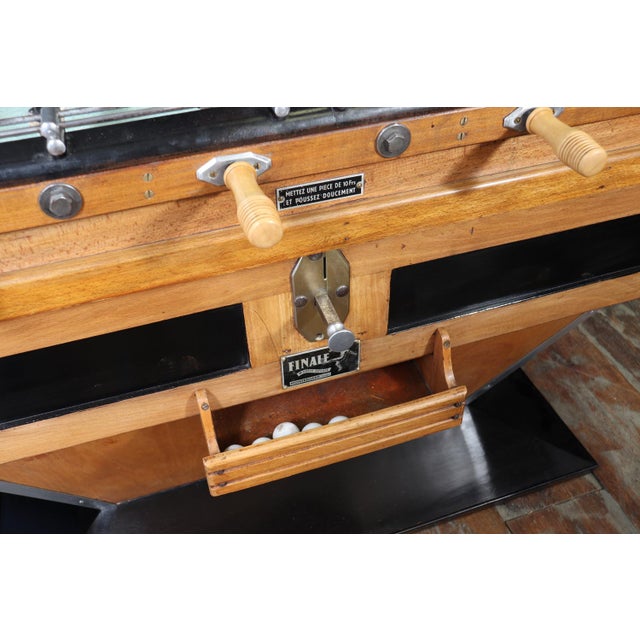 Art Deco French Babyfoot Football Game Table from Finale, 1950s For Sale - Image 9 of 18