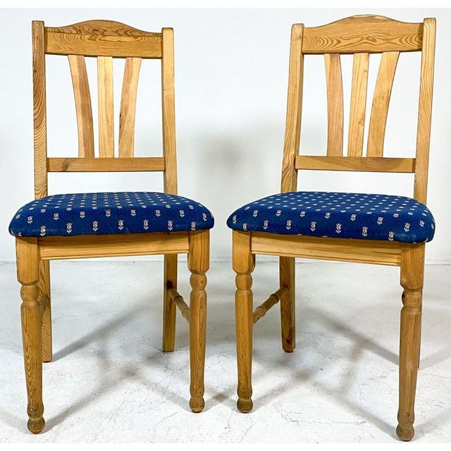 Late 20th Century Late 20th Century 6 Scandinavian Modern Dining Chairs Set For Sale - Image 5 of 10