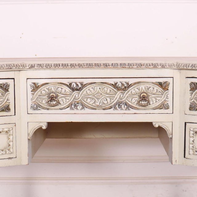 English Painted Desk in Pine For Sale - Image 3 of 11