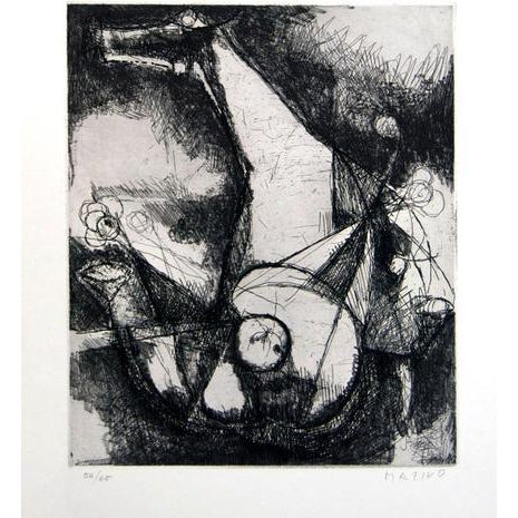 Image dimensions 28.5x24.5 cm Edition of 65 prints, numbered and hand signed. Ref. S. Lazzaro 45a, Toninelli 58 Excellent...