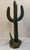 Brass Mid 20th Century Brass Saguaro Cactus and Roadrunner Statue For Sale - Image 8 of 9