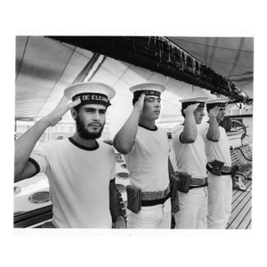1983 Spanish Navy Sailors Photograph