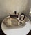 Metal Art Deco Silver-Plated Copper Cube Tea Service from John Round & Son Sheffield, England, 1930s, Set of 3 For Sale - Image 7 of 12
