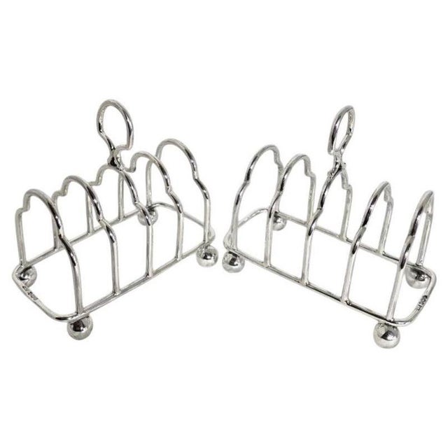 Sterling Silver Five-Bar Gothic Toast Racks from Harrison Brothers ...