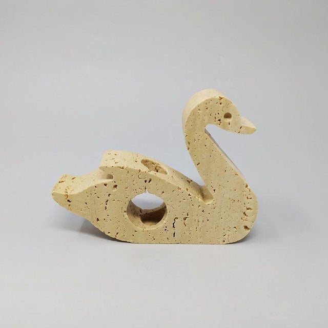 Mid-Century Modern Swan Sculpture by Enzo Mari for F.lli Mannelli For Sale - Image 3 of 7