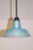 Mid-Century Modern 1990s Modern Murano Aqua Glass Pendant Lamp For Sale - Image 3 of 12