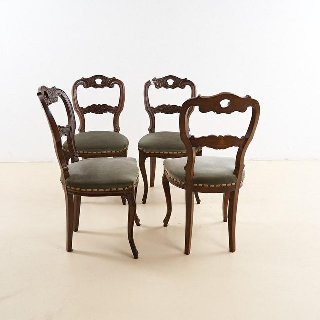 Chairs by Luigi Filippo, Set of 4 For Sale - Image 5 of 8