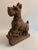 Brown Mid-Century Scotty Dog Syrocco Wood Bookends- Set of 2 For Sale - Image 8 of 10