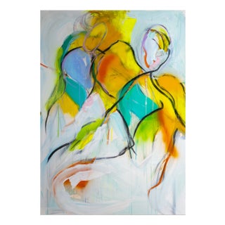 Dick Berckenkamp, Composition I (I Guess I Just Feel Like), Acrylic on Canvas For Sale