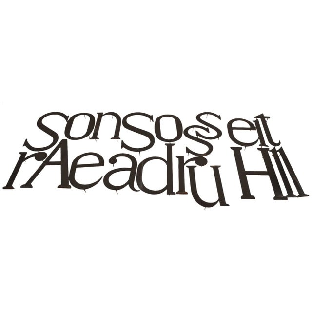 Collection of Approximately 40 Steel Letters For Sale - Image 11 of 11