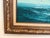 Paint Late 20th Century Listed Artist Hewett Jackson Original Oil Painting | Tall Ship Seascape | Framed For Sale - Image 7 of 9