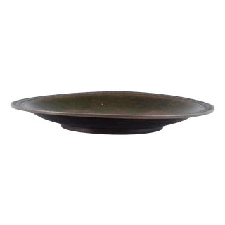 Bronze Platter from Just Andersen, 1920s For Sale