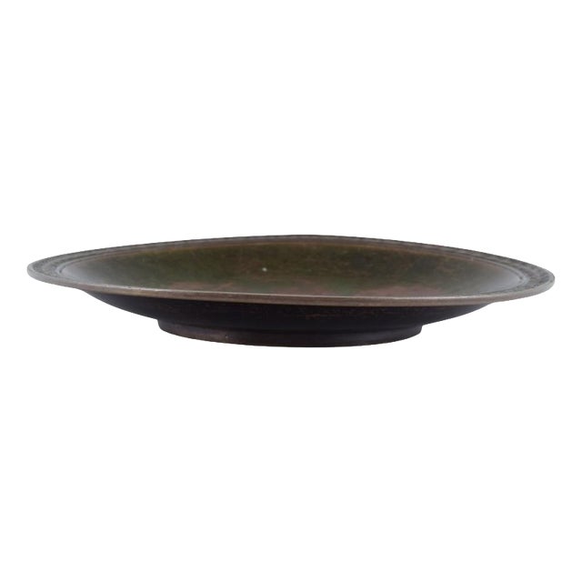 Bronze Platter from Just Andersen, 1920s For Sale