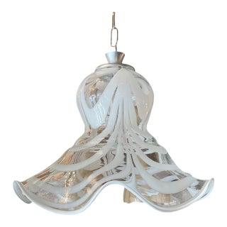 1960s Murano Glass Mid Century Pendant For Sale