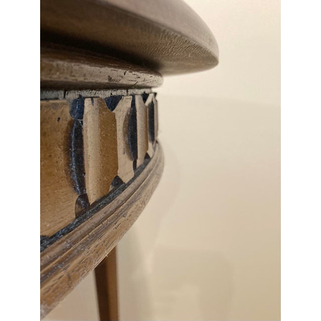 Brutalist Mid 20th Century Transitional Soft Brutalist Style Dining Room Table For Sale - Image 3 of 10