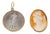 Pendants in 19.2k Gold, 19th Century, Set of 2 For Sale