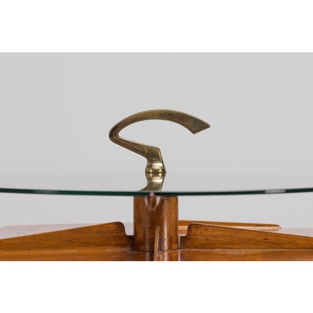 Revolving Side Table, Italy, 1950s For Sale - Image 3 of 18