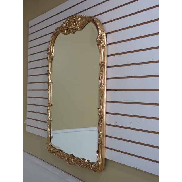 Friedman Brothers 6086 Gold Framed Beveled Mirror Chairish