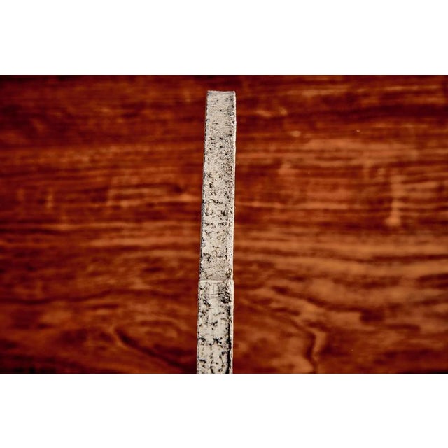 Ceramic Stoneware Wall Clock attributed to Raymond Peynet, 1960s For Sale - Image 7 of 9