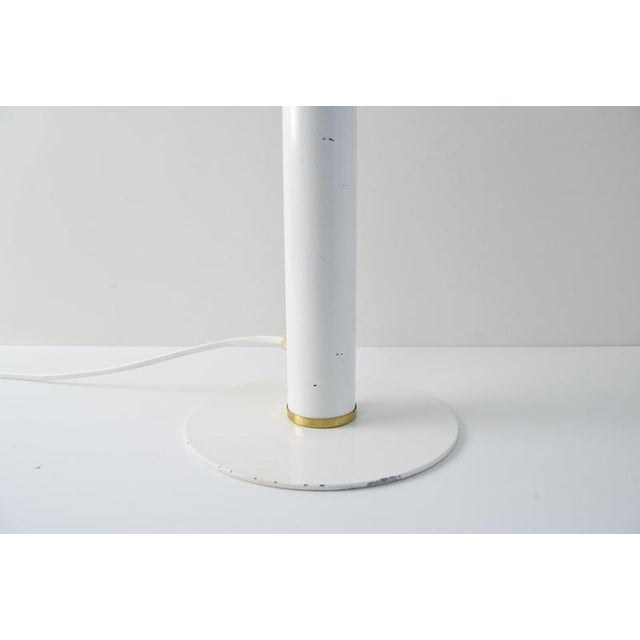 White Vintage Floor Lamp or Table Lamp, Former Czechoslovakia, 1970s For Sale - Image 8 of 11