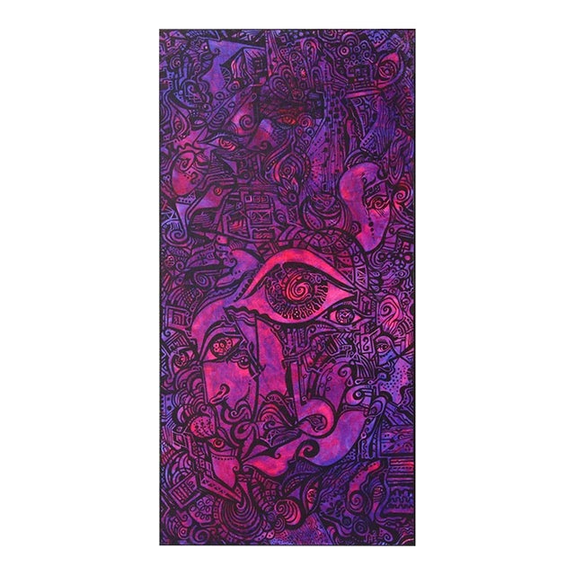 Alexander Arshansky, "Domestic Violets" Abstract Piece For Sale