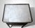 Late 19th Century Napoleon III Style French Night Stand in Black Lacquered Wood and Carrara Marble For Sale - Image 9 of 18