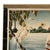 Mid 20th Century 1940 Tropical Crane /Egret Scenic Print, Mirror Framed by Billy Seay for Turner For Sale - Image 5 of 9