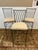 Arts & Crafts Wrought Iron Bar Stools With Cushions, Set of Three For Sale - Image 3 of 12